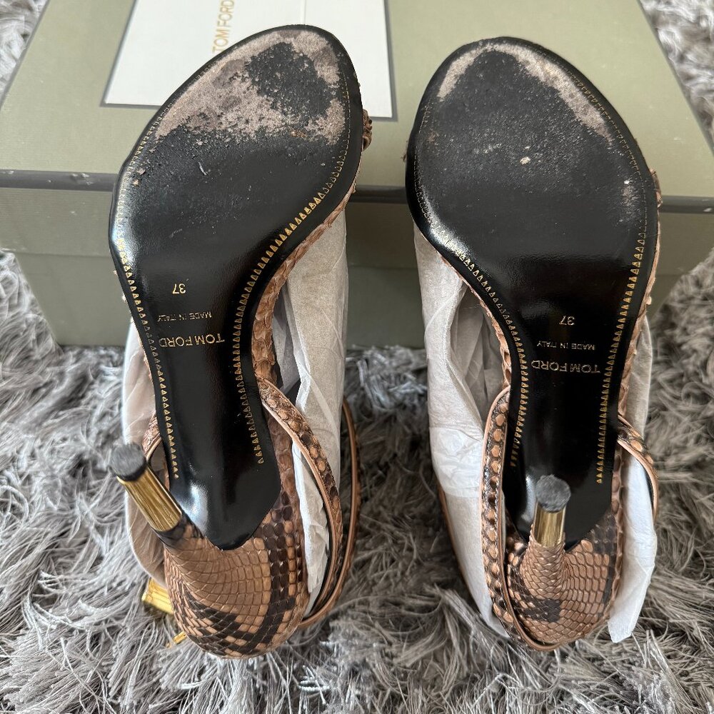 Tom Ford Python Padlock Heel - image 6